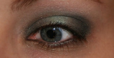 Красивый вечерний макияж для серых и серо — зеленых глаз