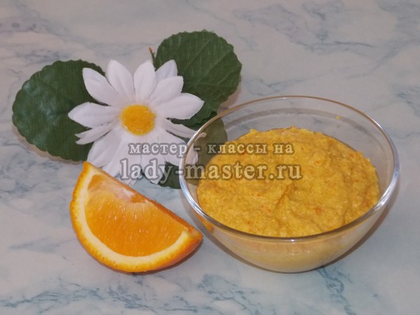 Рецепт апельсинового скраба для тела