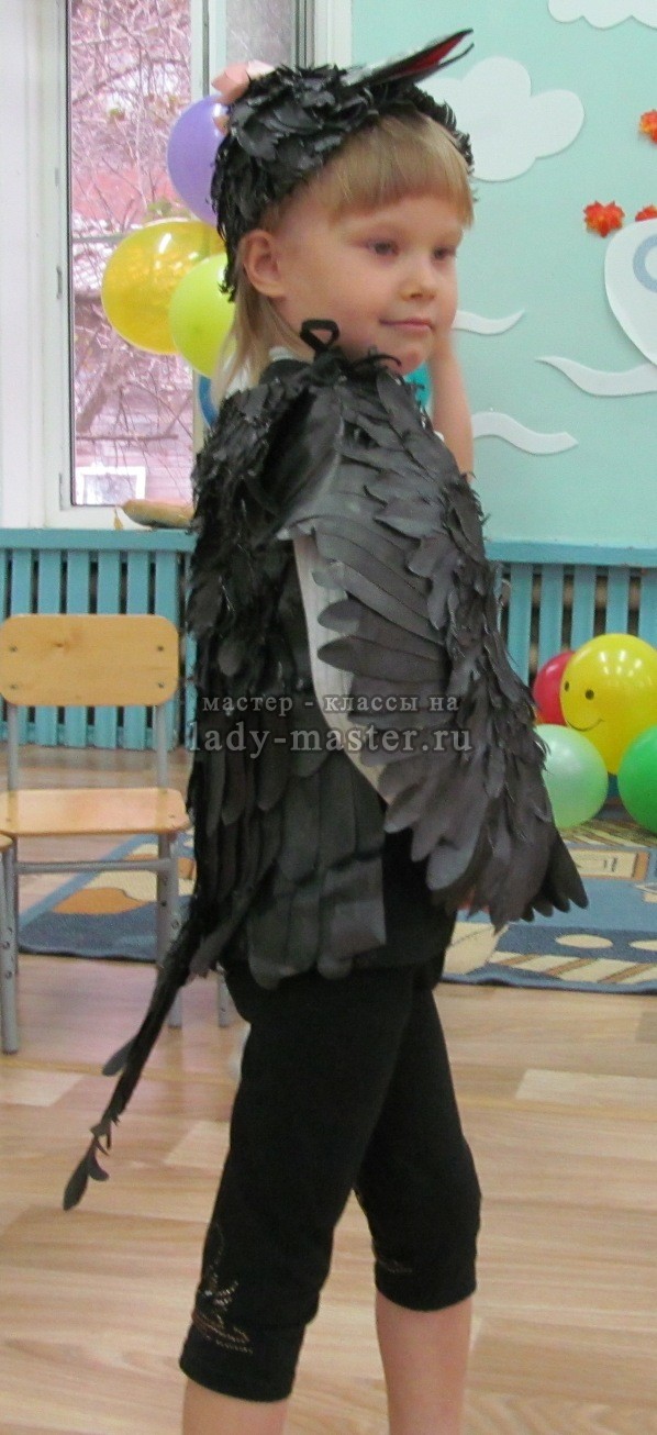 Детский карнавальный костюм Ворона
