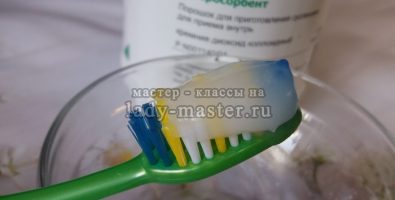 Полисорб для чистки зубов — отбеливающая зубная паста своими руками