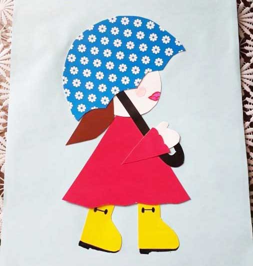 Девочка с зонтиком